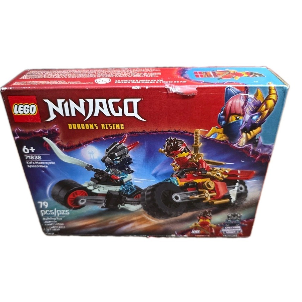 LEGO: NINJAGO: Kai's Motorcycle Speed Race: 71838 *Damaged Box